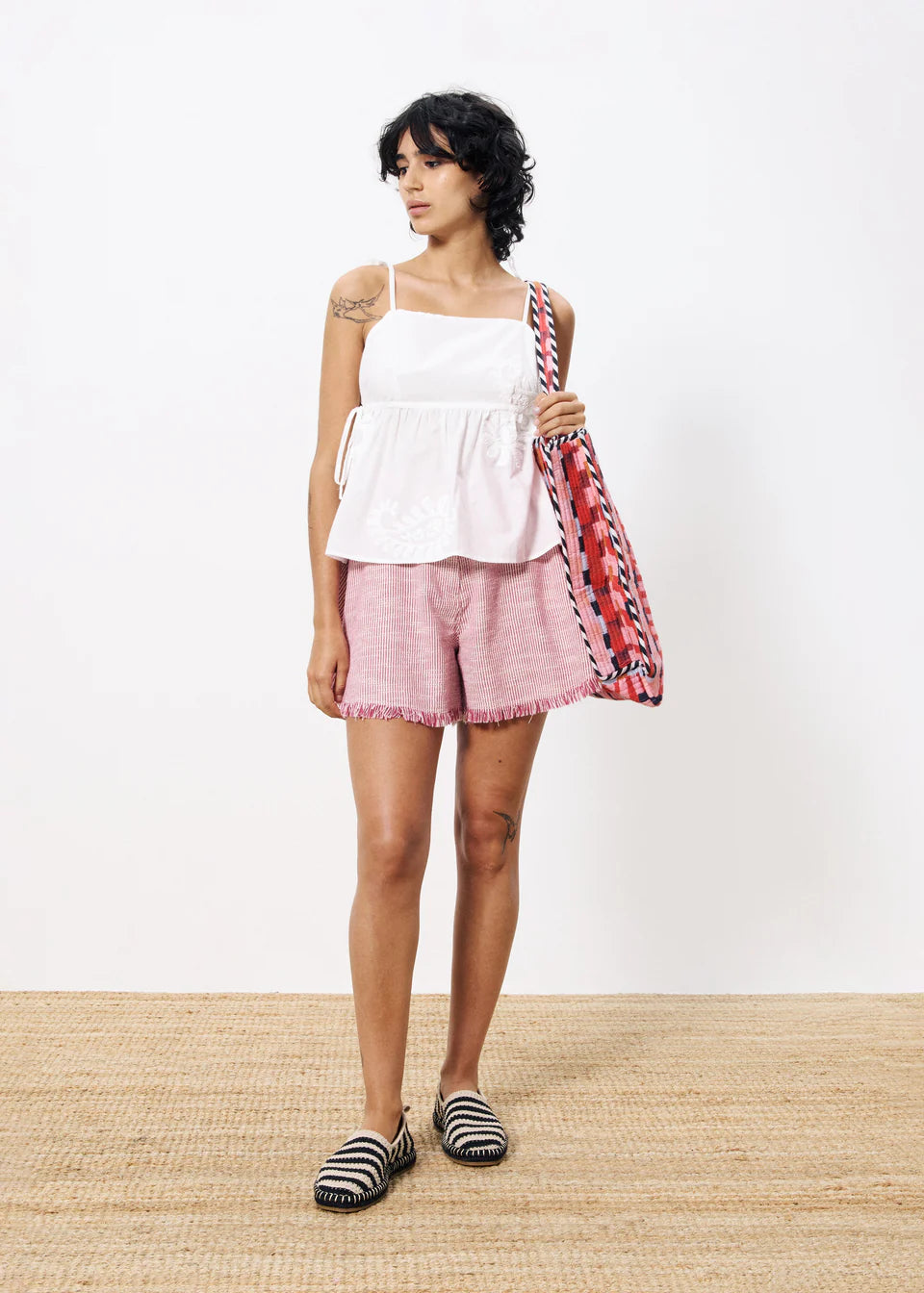 Emma Tie Shoulder Tank