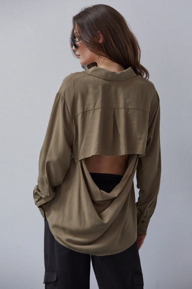 Ava Button Up Blouse