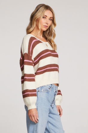 Mia Stripe Sweater