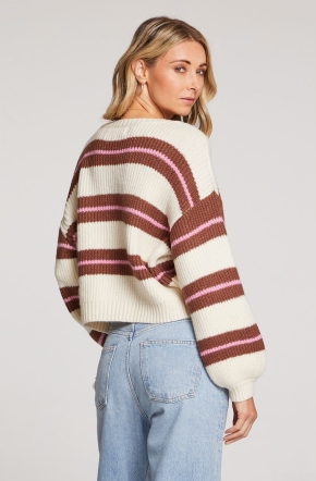 Mia Stripe Sweater