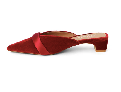 Kellan Velvet Kitten Heels Matisse