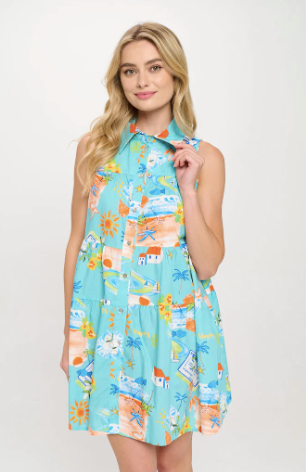Azure Escape Dress