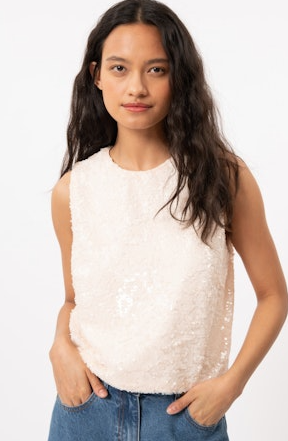 Dafne Sequin Tank