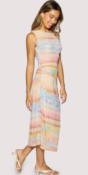 Sunset Promenade Maxi Dress