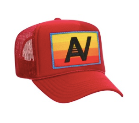 Aviator Nation Logo Rainbow Trucker Hat