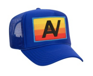 Aviator Nation Logo Rainbow Trucker Hat