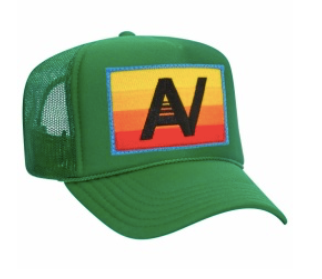 Aviator Nation Logo Rainbow Trucker Hat
