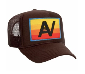 Aviator Nation Logo Rainbow Trucker Hat