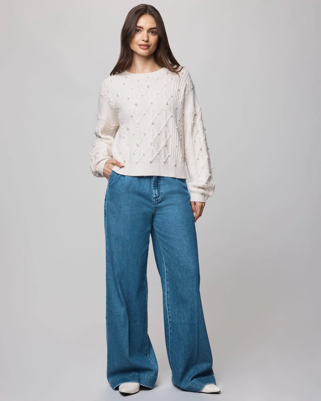 Demi Pearl Sweater by Splendid LA