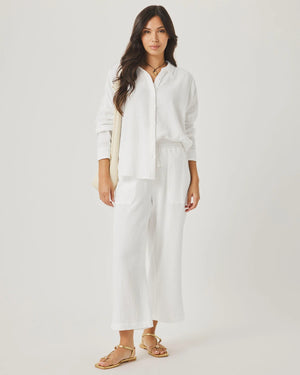 Ava Gauze Button Down by Splendid