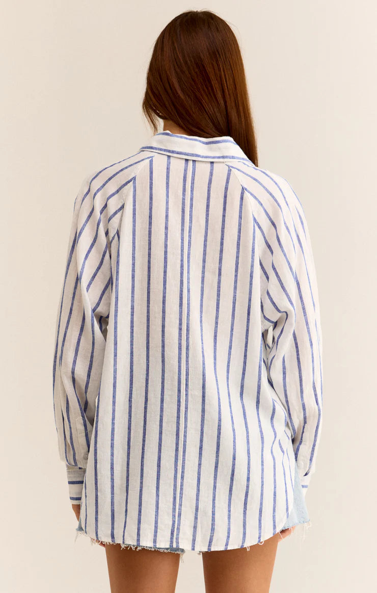 Perfect Linen Top Z Supply