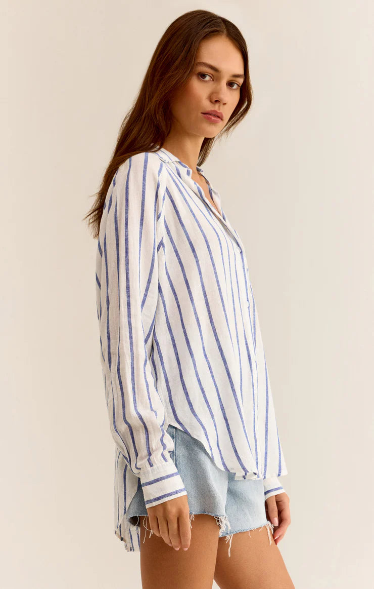 Perfect Linen Top Z Supply