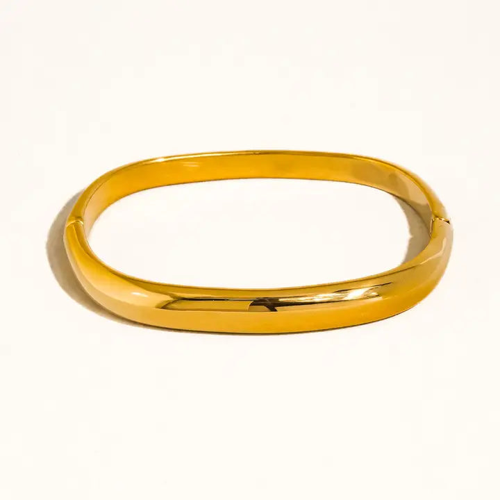 Leona 18K Gold Filled Bangle