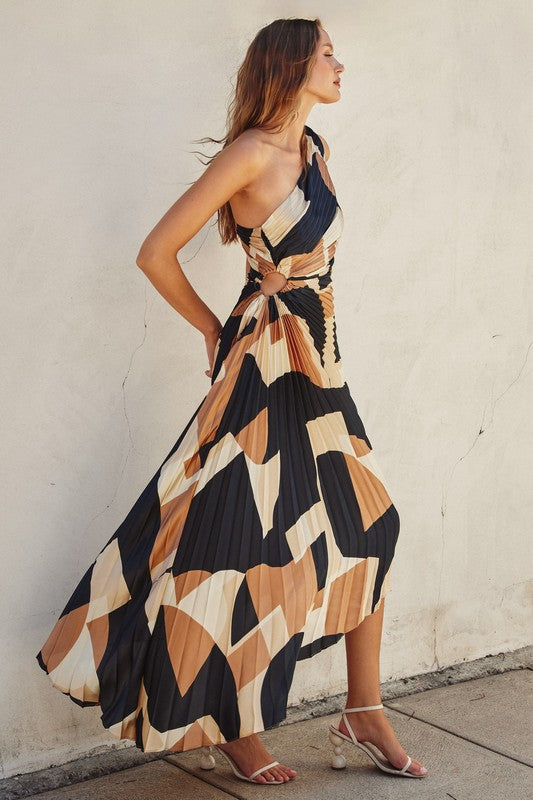 Manhattan One Shoulder Dress