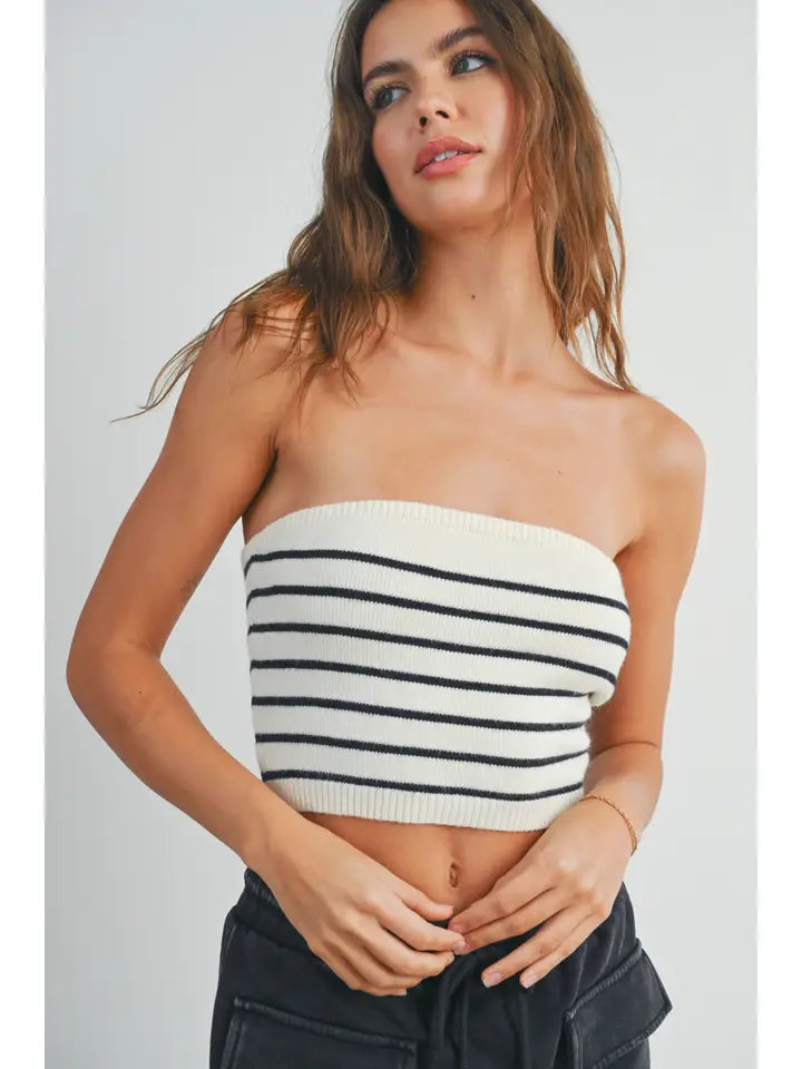 Sierra Striped Sweater Tank