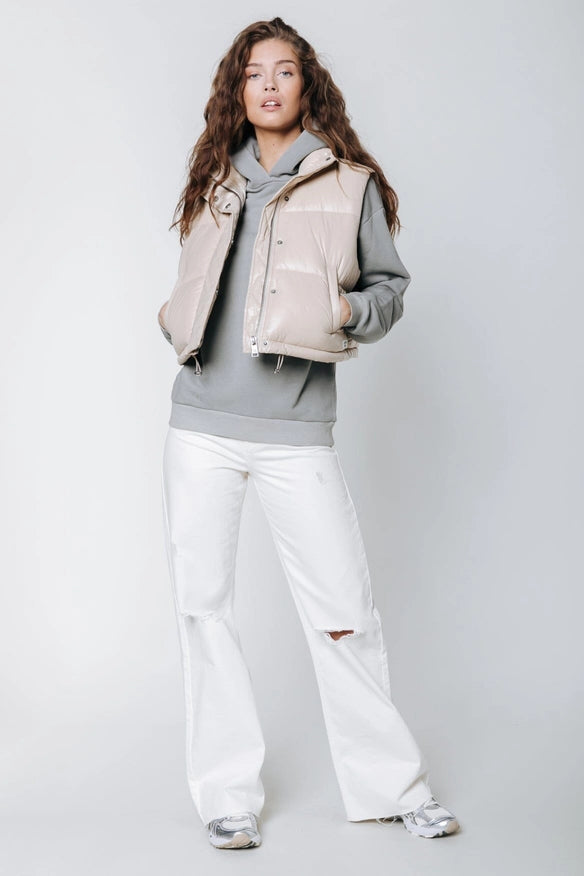 Gwen Puffer Vest Colourful Rebel