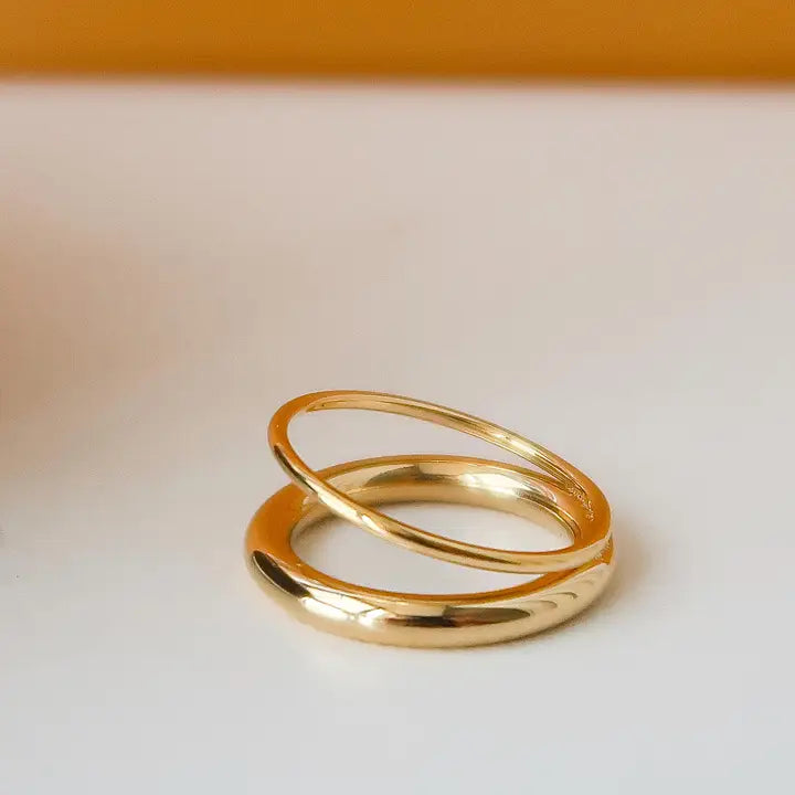 Danika 18K Gold Filled Ring