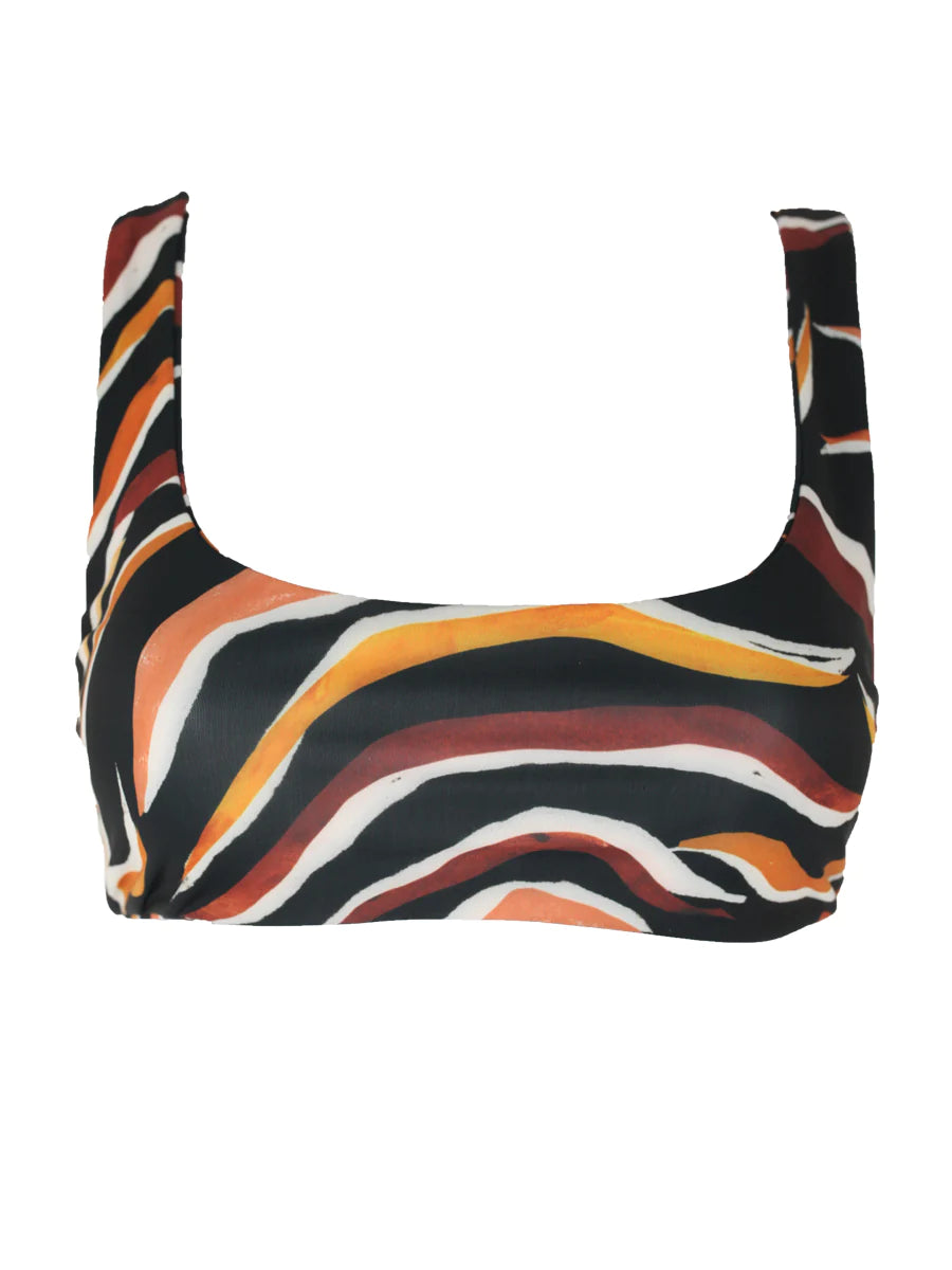 Dara Scoop Neck Bikini Top