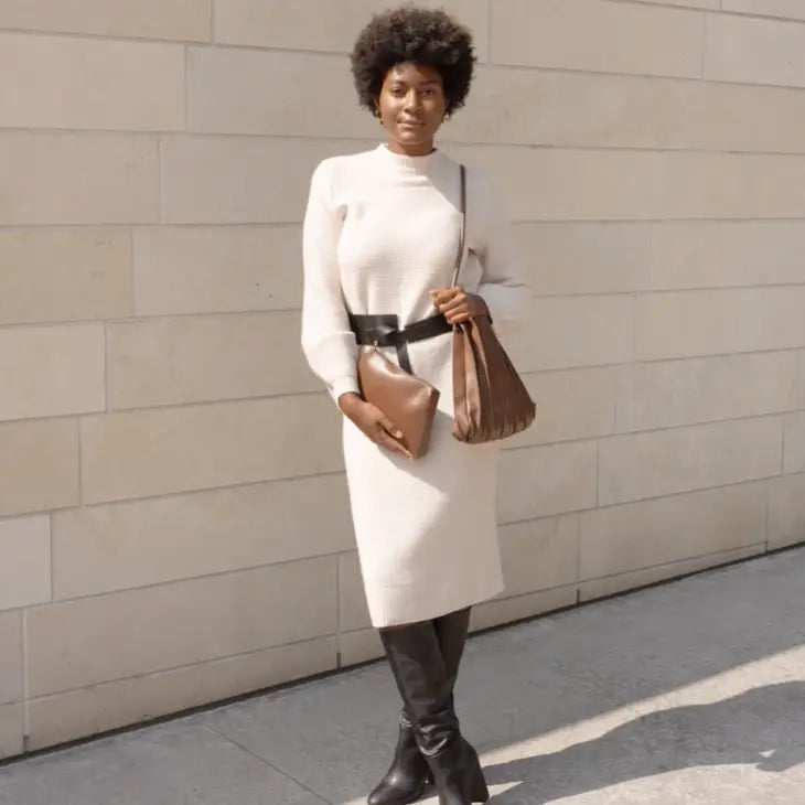Carrie Vegan Leather Pleated Bag
