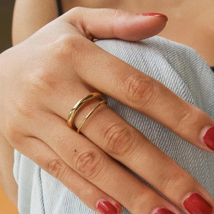 Danika 18K Gold Filled Ring