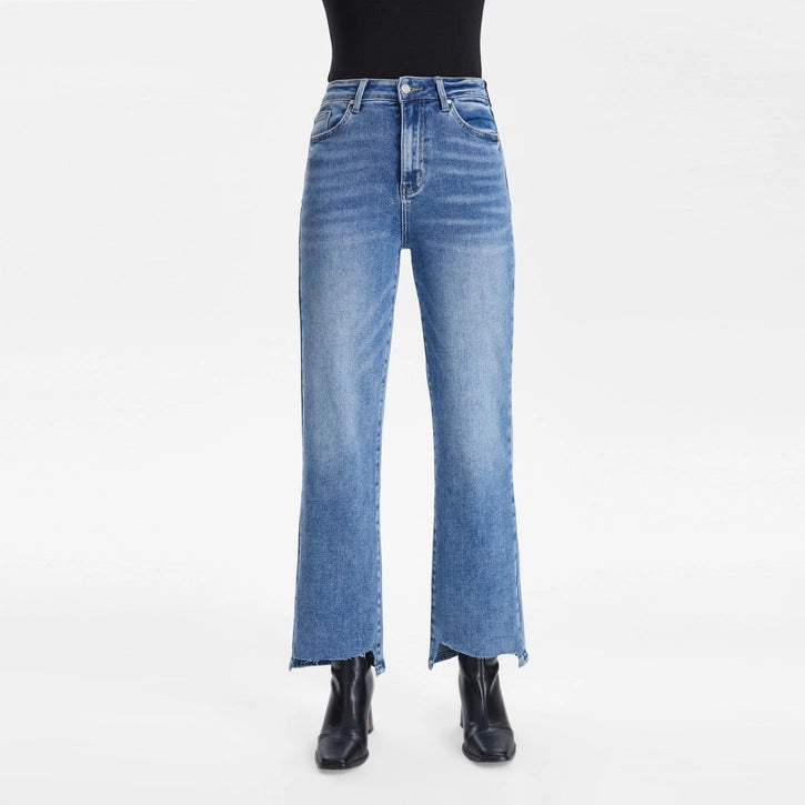 Amelia High Rise Straight Jeans