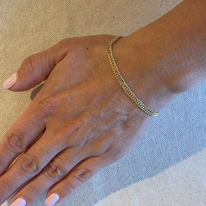 18K Gold Filled Cuba Bracelet