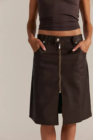Sycamore Vegan Skirt Free People