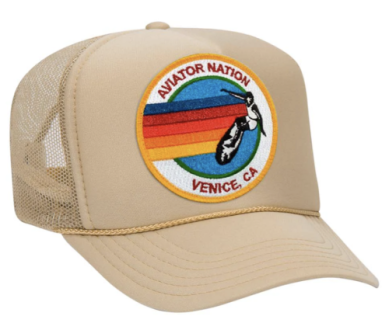 Aviator Nation Signature Logo Trucker Hat