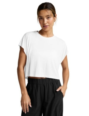 Beyond Yoga Studio Luxe Cropped T