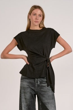 Malia Tie Front Blouse