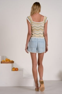 Cecilia Crochet Tank