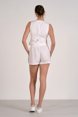 Jessie Linen Vest