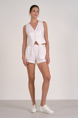 Jessie Linen Vest