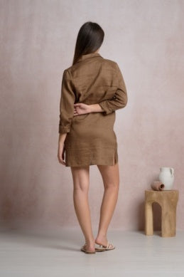Stella Linen Coverup