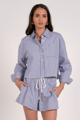 Hannah Stripe Blouse