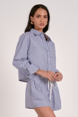 Hannah Stripe Blouse