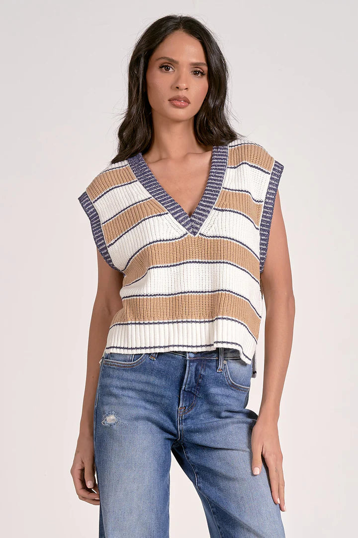 Dena Stripe Vest