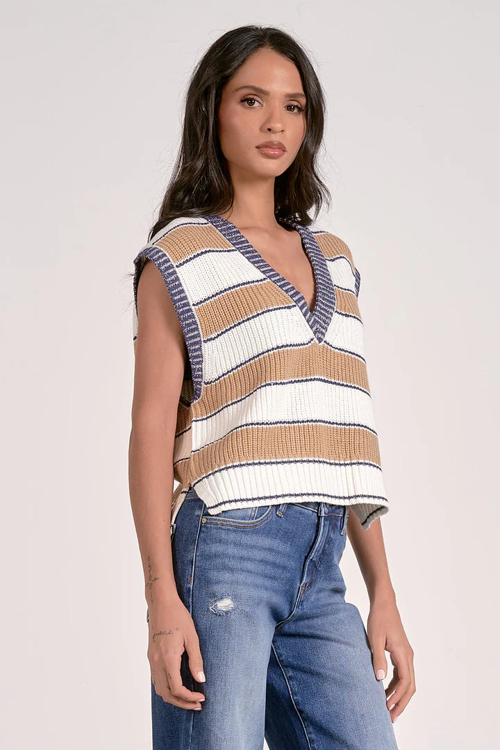 Dena Stripe Vest