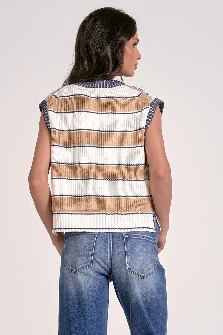 Dena Stripe Vest