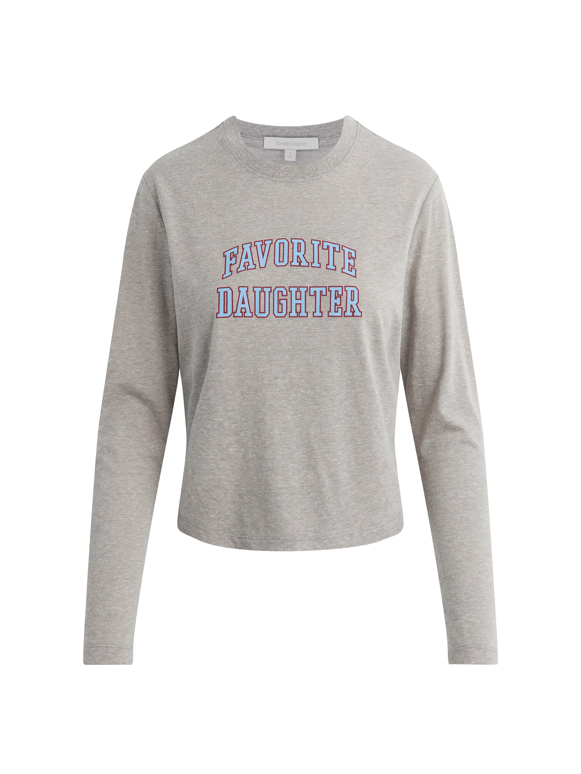 Favorite Daughter Crop Collegiate Long Sleeve