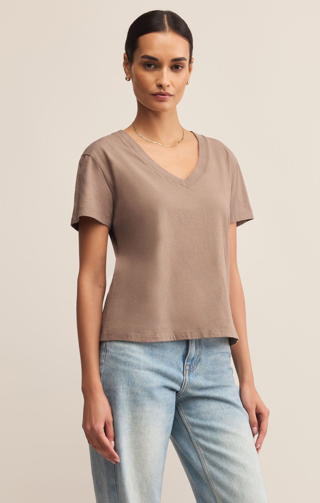 Weekdays V-Neck T-Shirt