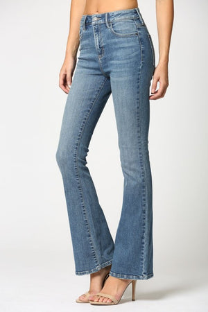 Ryan Mid Rise Flare Jeans