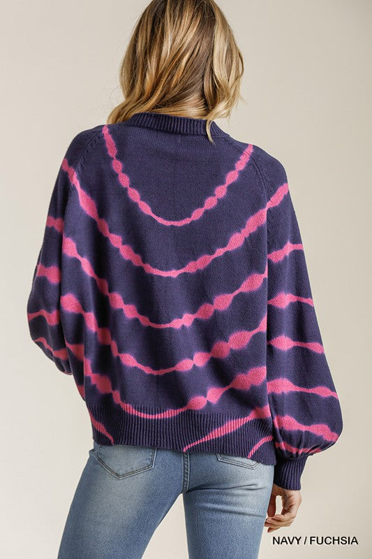 Nayeli Tie Dye Sweater Plus