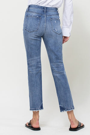 Jeanne High Rise Crop Jeans