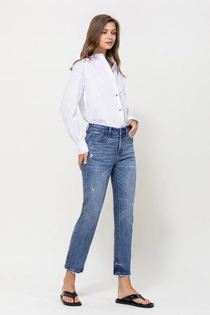 Jeanne High Rise Crop Jeans
