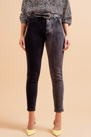 Open image in slideshow, Naomi Colorblock Jeans
