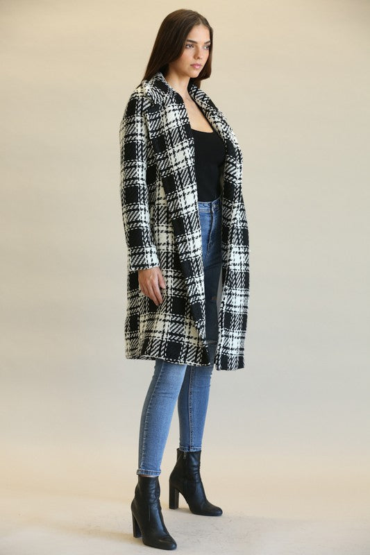 Blithe Checkered Coat