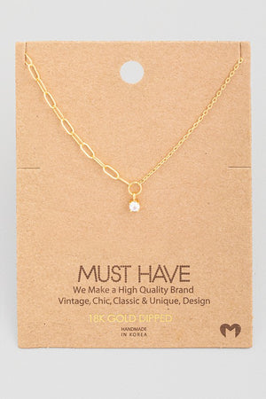 Open image in slideshow, Riley 18K Gold Dipped Chain Necklace
