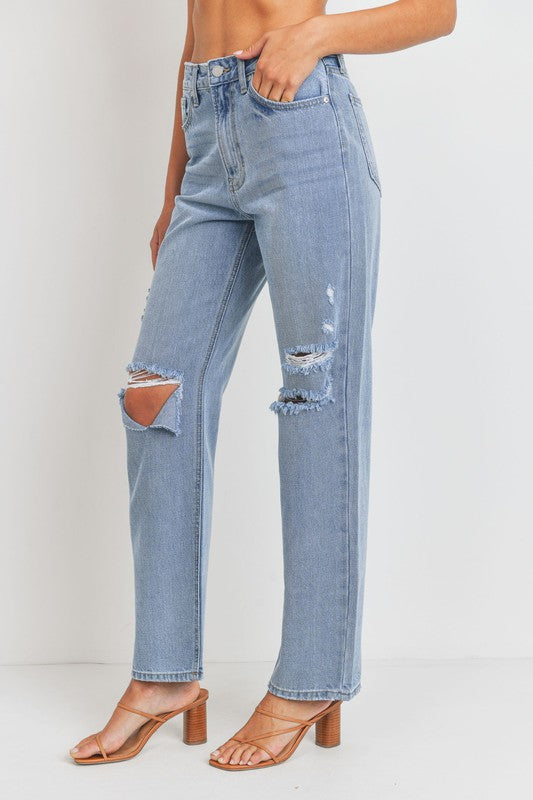 Monica Distressed Jeans