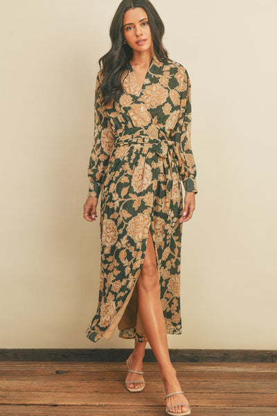 Ember Wrap Dress Villa 19 Boutique